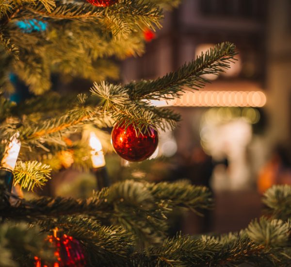 geschmückter Weihnachtsbaum